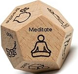 12-Sided Self-Care Decision Dice, Gifts for Him Her Men Women Boyfriend Girlfriend Husband Wife, Anniversary Birthday Wedding Holiday Gag Gift - Relaxing Couples & Family Activity Dice Game