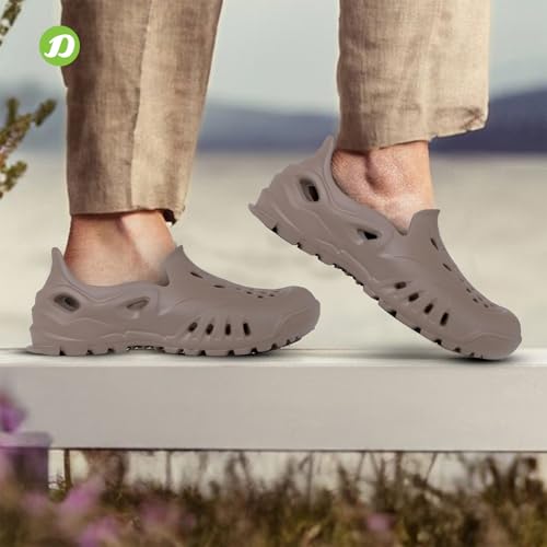 Image of DOCTOR EXTRA SOFT Men's Classic Slip On Clogs /Sandals /Shoes For Adult|Casual & Breathable|Comfortable|Lightweight|Stylish & Anti-Skid|Waterproof Rainy & Everyday Use Mules For Gents & Boys D-528