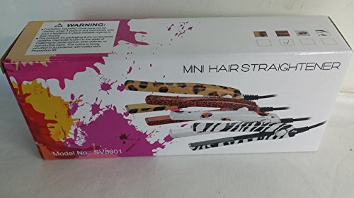 Plancha Mini para Pelo Marrón Mink con Voltaje Internacional miniatura 3
