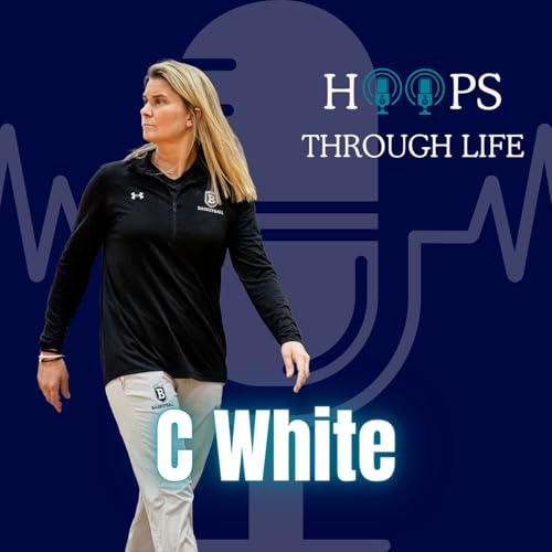 Playing basketball with joy with Coach C White (Bentley University)