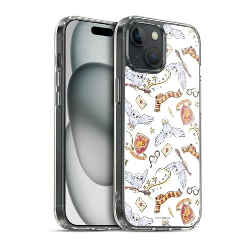 Ya en manzanajugosa.com: Head Case Designs Licenciado Oficialmente Harry Potter Patrón de búho. Reliquias de la Muerte XIII Caso Funda de Gel Suave Compatible con Apple iPhone 15