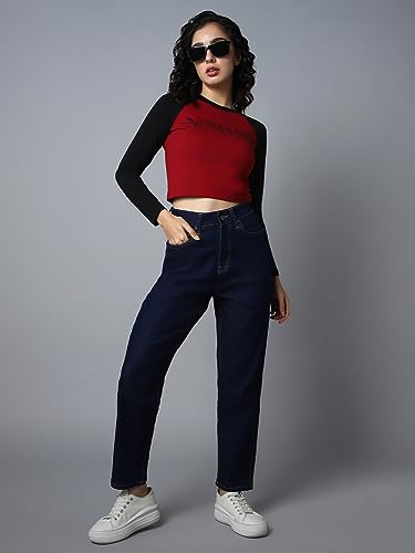 Image of HIGH Star Women's Regular Fit Mid Rise Jeans