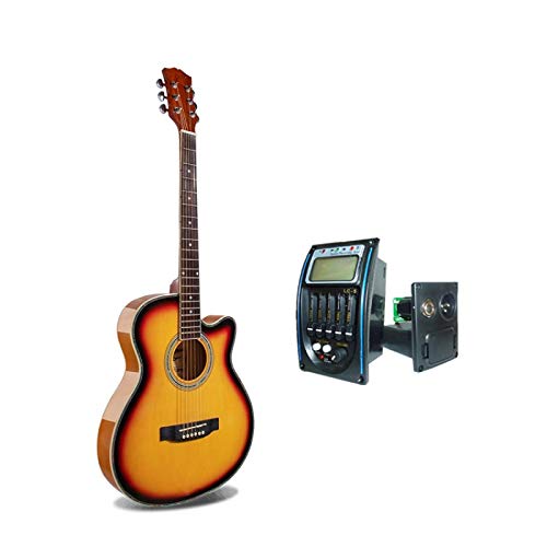 KEPOHK Guitare acoustique électrique corde en acier 40 pouces 6 cordes corps mince tilleul brillant 40 pouces GA-H22-3TS… - Les Beatles, Paul McCartney, John Lennon, RIngo Starr, George Harrison KEPOHK Guitare acoustique électrique corde en acier 40 pouces 6 cordes corps mince tilleul brillant 40 pouces GA-H22-3TS…