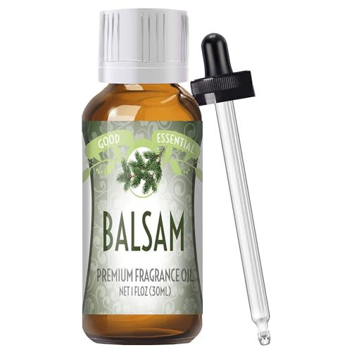 Image of Good Essential Professional Balsam Fragrance Oil 30ml for Diffusers, Candles, Soaps, Lotions, Perfume, Soap & Candle Making 1 fl oz