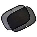 Enovoe car Window Shades for Baby – (4 Pack) – 21″x14″ Cling Window Shades for car Baby – car Sun Shade, Glare and UV Rays Protection for Your Child – Baby Window car Shade for Side Window