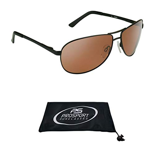 Image of HD Aviator Polarized Sunglasses Men Women Anti Glare Blue Light Blocking