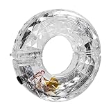 Luces LED para rueda de bicicleta, anillos de radios LED impermeables con instalación rápida, pantalla activada por movimiento, equipo de ciclismo que cambia de color, mejora de visibilidad de