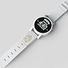 Etiqueta médica personalizada para pulsera, etiquetas para reloj, placa de alerta médica grabada para Apple Watch, para corredores, acero inoxidable deportivo para smartwatch hombres y mujeres 6