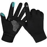 Yomersiah Handschuhe Winter Thermo Touchscreen Damen Herren Kinder, Winddicht Warm Fahrradhandschuhe Frau Mann, Winterhandschuhe für Fahrrad Joggen MTB Golf Walking Fussball Laufen(XL)