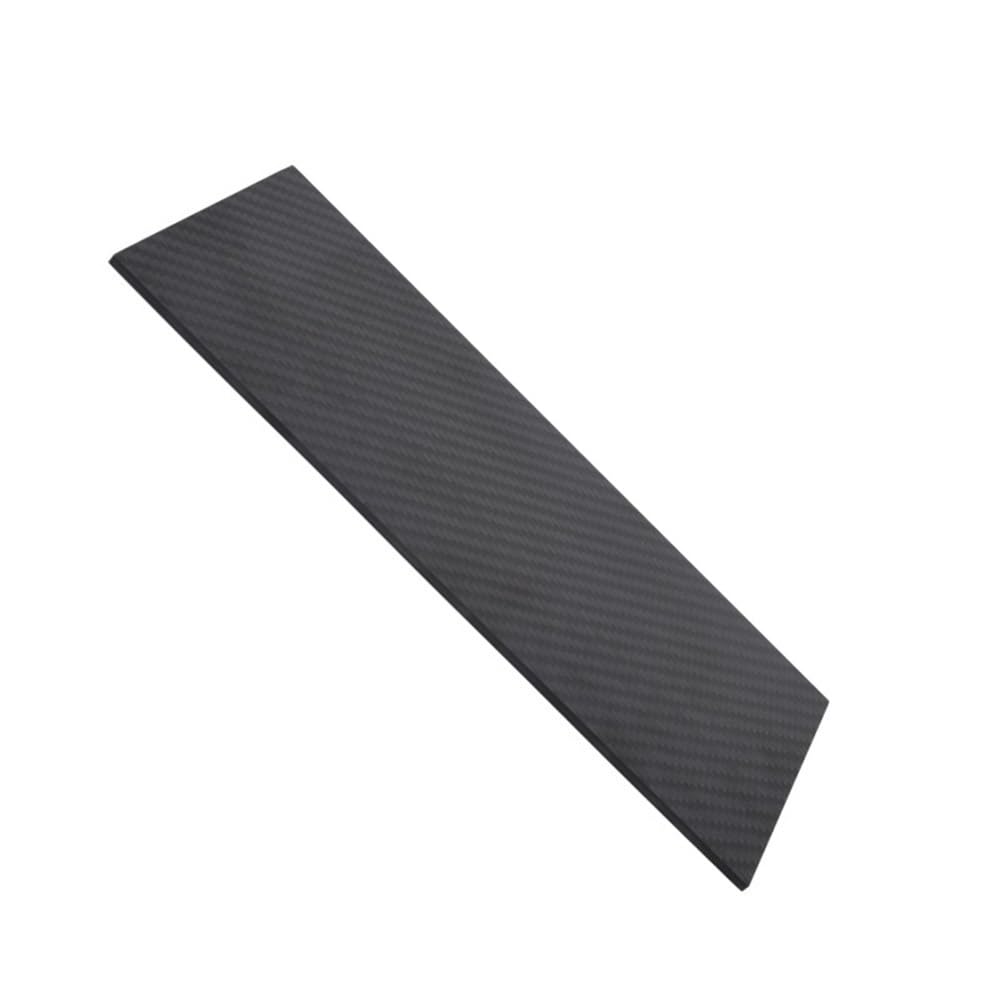 Arkusze z włókna węglowego, Arkusz z włókna węglowego o grubości 2 mm 3K do platform modelarskich w kolorze czarnym w wielu rozmiarach(200x400mm)