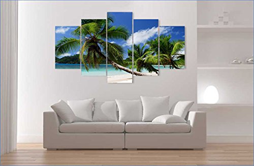 Quadro Su Tela Visario 127x80 Cm - Stampa Floreale Pronta Da Appendere