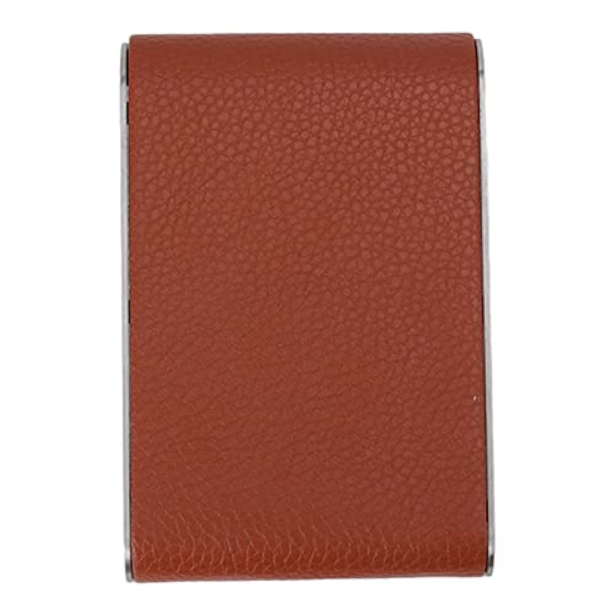 Vintage PU Stainless Steel Cigarette Case, Small Size