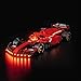 Zestaw oświetleniowy LED do Lego 77242 - do samochodu wyścigowego SF-24 F1 model samodzielnego montażu niestandardowych świateł (model nie jest dołączony)