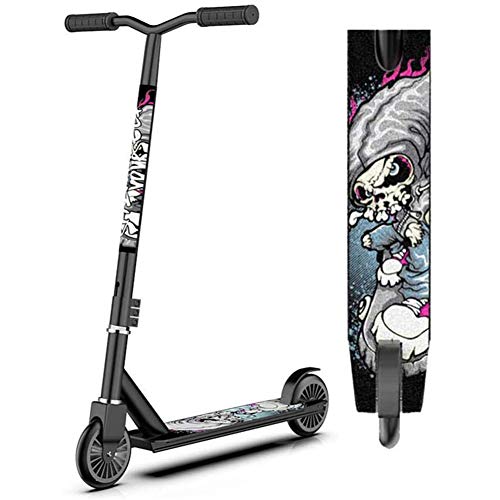 Trottinette Freestyle HOMCOM - Rotation 360° - Idéale Pour Tricks Et Déplacements Urbains