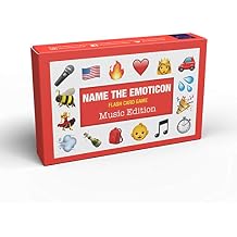 Bubblegum Stuff - Name The Emoticon Game - Music Edition - Fun Memory Game - Suitable for Family, Kids, Teenagers & Adults - Music Edition - Great Gift - Games Night Idea!