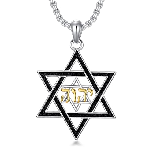 Collier Yahweh en argent 925 à porter au quotidien