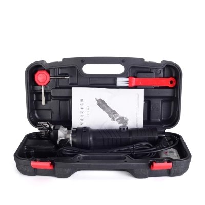 Huanyu 350 W Electric Sheep Goat Clippers Shears Groomer Wool Shearing Sheep Clipper Sheep Shearing Clipper Sheep Wool Shear Livestock Pet Animal Farm 2400 rpm & 13 straight blade