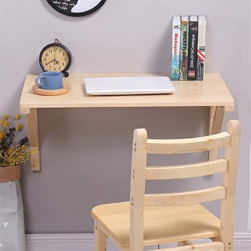 Table murale à abattant 120cm rabattable pour buanderie et bureau
