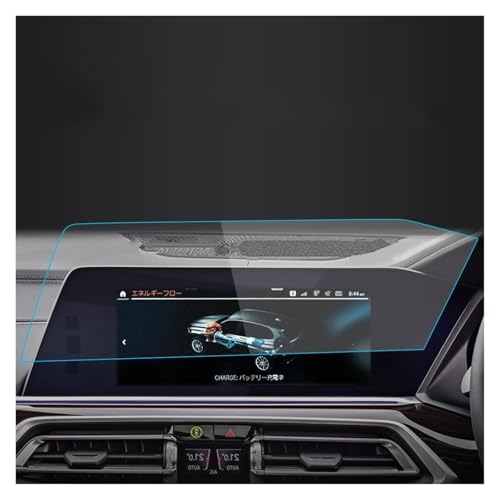 Film protection navigation BMW X5 G05 verre trempé anti-rayures 12.3" conduite à droite