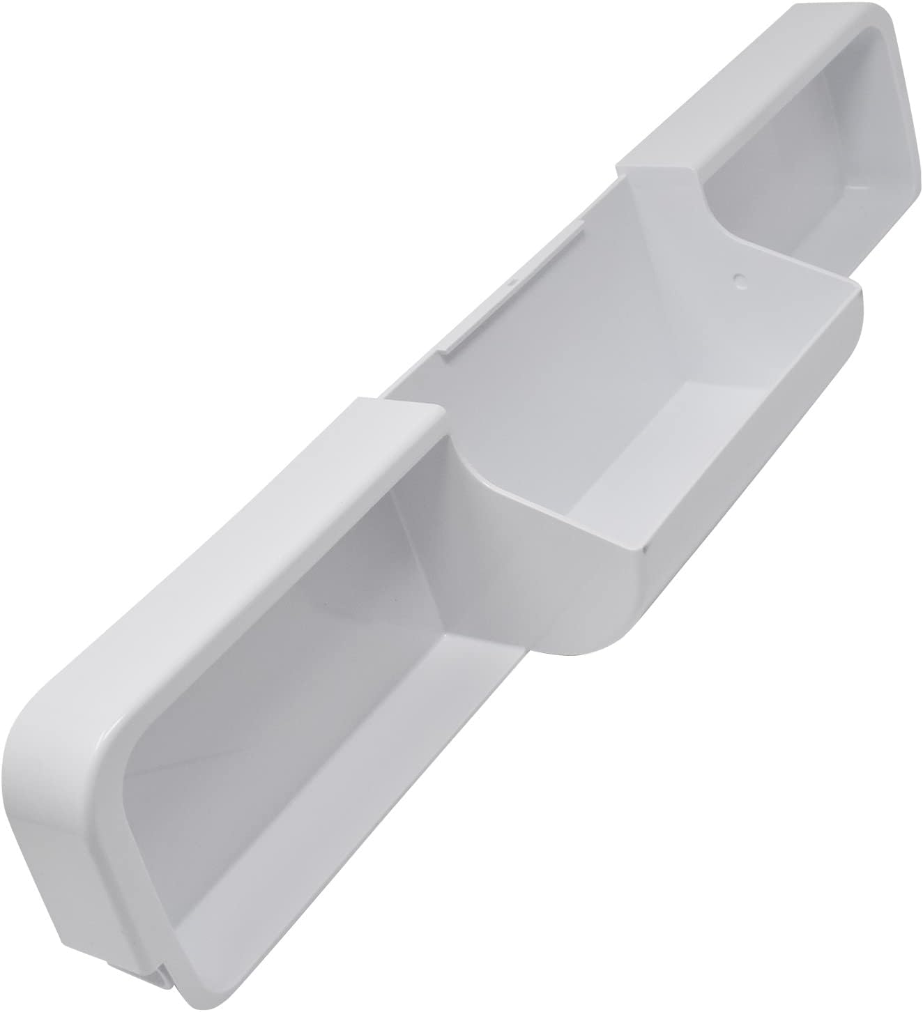 Lato view of the sparefixd door shelf