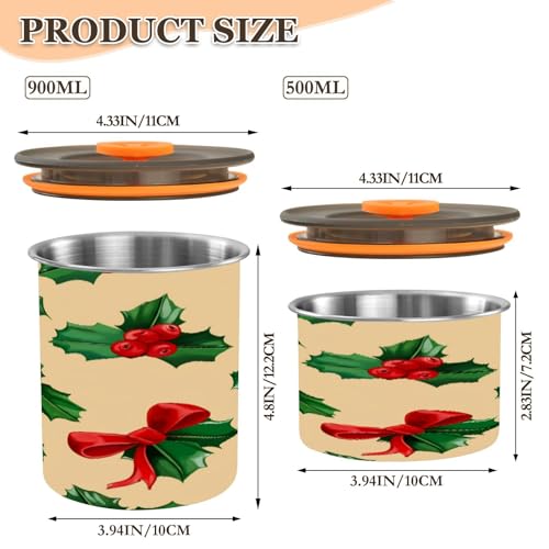 Envase Hermético de Acero Inoxidable para Café 17oz miniatura 2