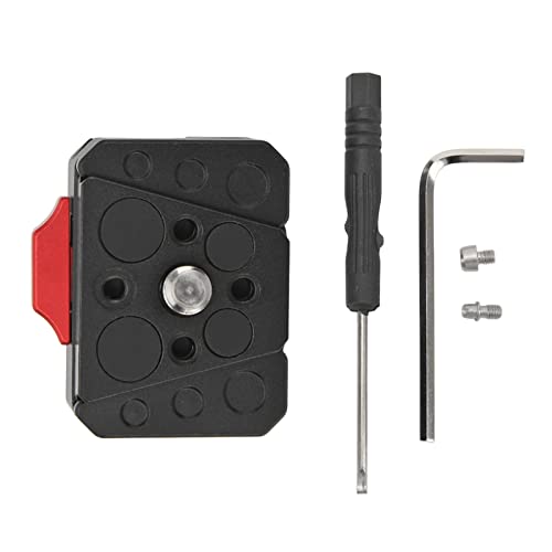 Placa de Liberação Rápida V Lock, Placa de Base de Montagem Em V Lock, Kit de Montagem de Mini V Loc