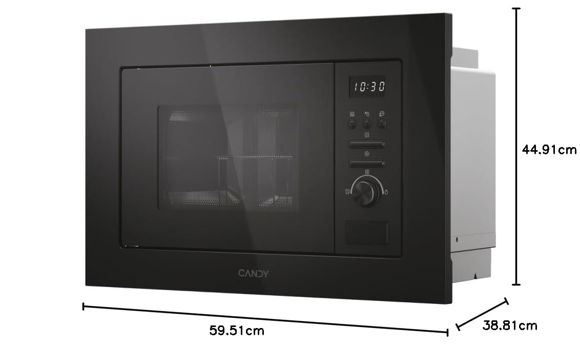 Candy CA20FMW7NB kuchenka mikrofalowa, 20 l, 800 W, czarna