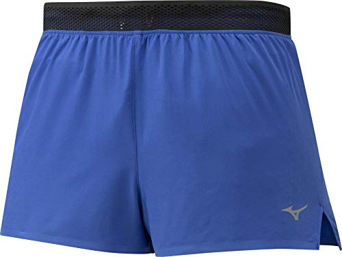 Image of Mizuno Aero Split 1.5 Short - Men's Shorts, mens, Shorts, J2GB0015, Dazzling Blue, XXL