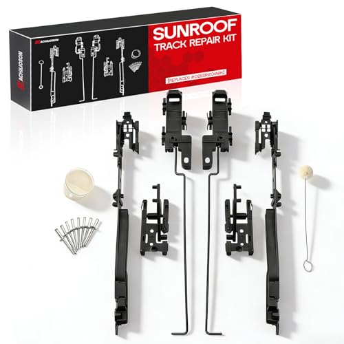 Sunroof Track Repair Kit - for Ford F150/F250/F350/F450, for Ford Expedition & for Lincoln Navigator, for Lincoln Mark LT, OE Replacement #02ESR1201ABK, Black