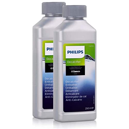 Philips Saeco CA6700/99 Descaler for Espresso Machines & Fully Automatic Coffee Machines, 250 ml, Pack of 2