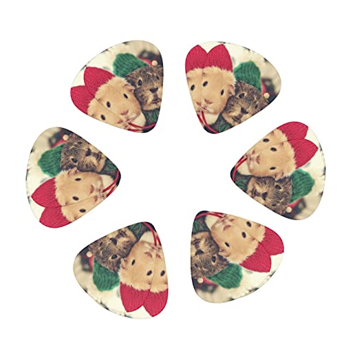 Ensemble de 12 médiators de guitare mignons cochons d’Inde pour guitare acoustique, guitare électrique, contrebasse… - Les Beatles, Paul McCartney, John Lennon, RIngo Starr, George Harrison Ensemble de 12 médiators de guitare mignons cochons d'Inde pour guitare acoustique, guitare électrique, contrebasse… – Image 3
