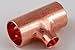Produktbild 2x Kupferfitting Reduzier T Stück 28-15-28 mm 5130 Lötfitting copper fitting CU