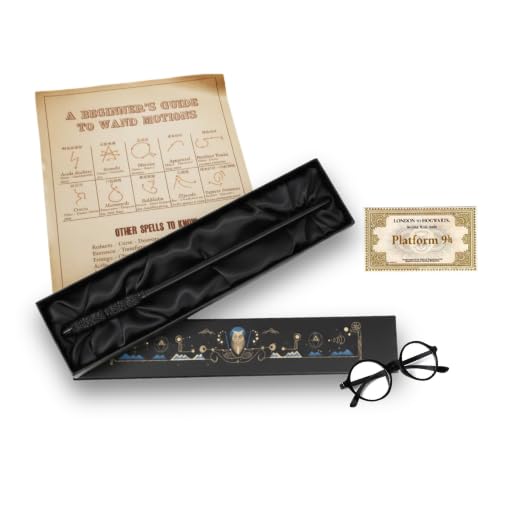 Image of Henry Wand for Kids - Cosplay New Designed Magic Wand for Potterheads - for Kids Birthday and Halloween Costume, Multicolor (Snape Wand and SG)