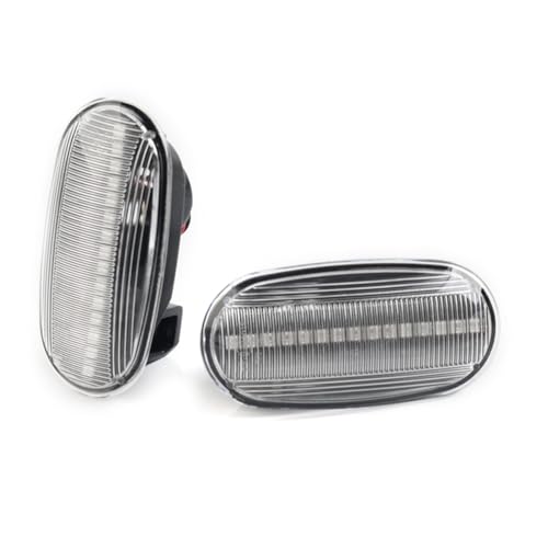 Zhisheng Sequential Turn Signal Marker Lamp Clear Dynamic Blink Side Indicator Light LED for MITSUBISHI Pajero Sport Mirage Legnum Galant 2G Galant 8 rose