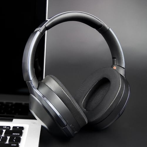 Almohadillas refrigerantes SOULWIT para auriculares Sony WH-1000XM2 y MDR-1000X - Negro miniatura 3
