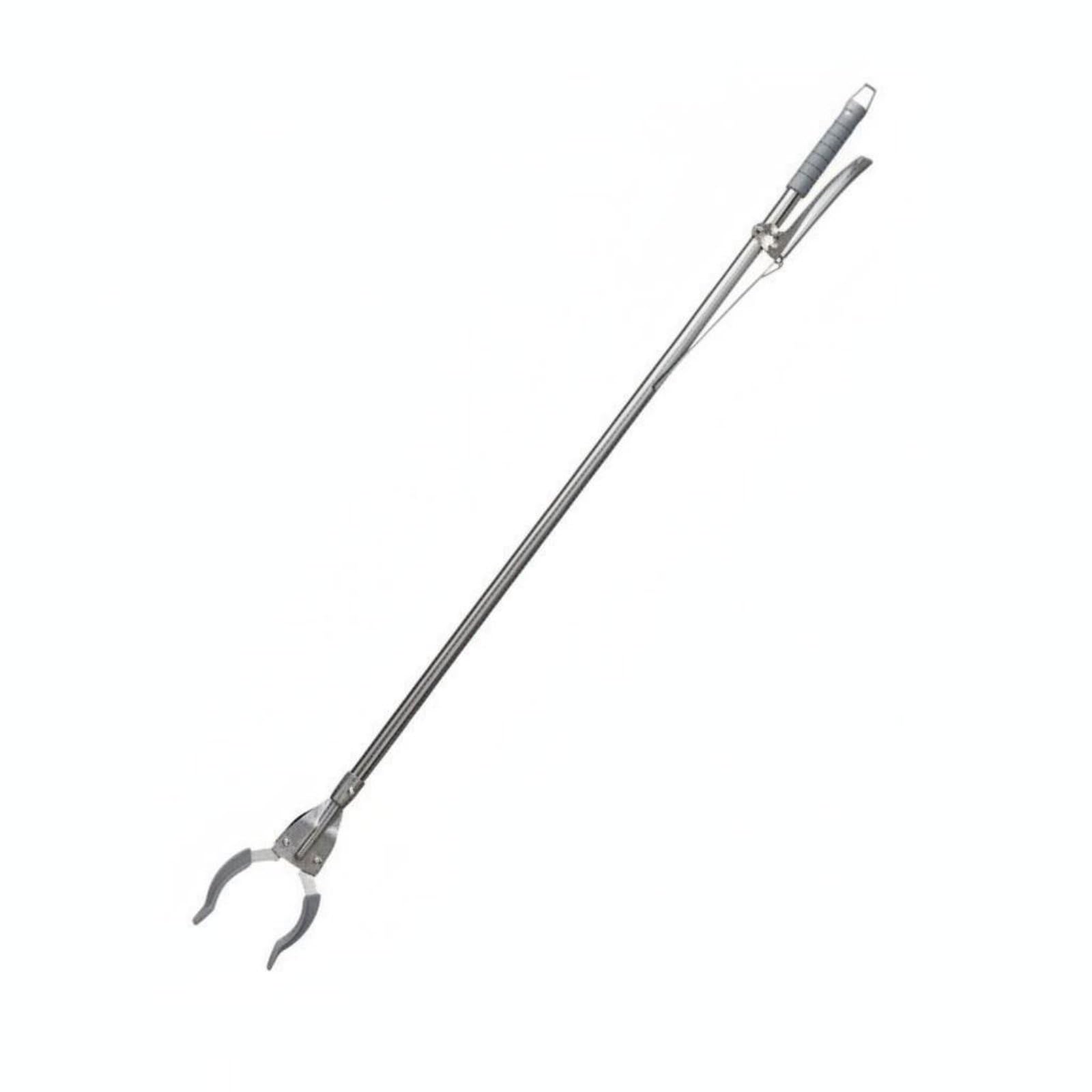 Raccattatore di Rifiuti Pinza Grabber Attrezzo Pinza Lettiera Cattura Oggetti Acciaio Inossidabile Resistente Impugnatura a Pressione Testa