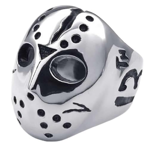 Anneau bague homme acier inoxydable bandes noir argent taille 70