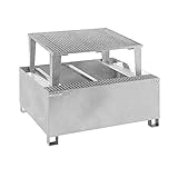 ibc auffangwanne pflicht Anlieferung: montiert, Ausführung Auffangwanne: unterfahrbar, herausnehmbar, Material: Stahlblech