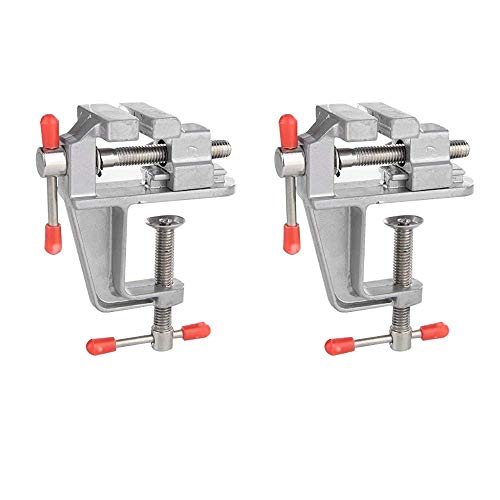 Morsa Da Banco ALL-CARB 5" In Acciaio Legato Con Base Girevole A Doppio Blocco