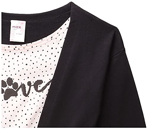 Image of Max Girls Printed Layered Top