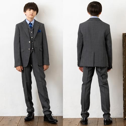 Amazon | WANDER FACTORY スーツ フォーマル 男の子 卒業式 (140cm