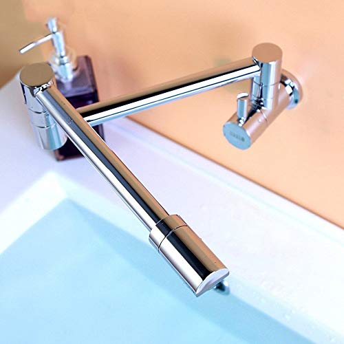 Robinet cuivre rotatif pour évier de garage et piscine