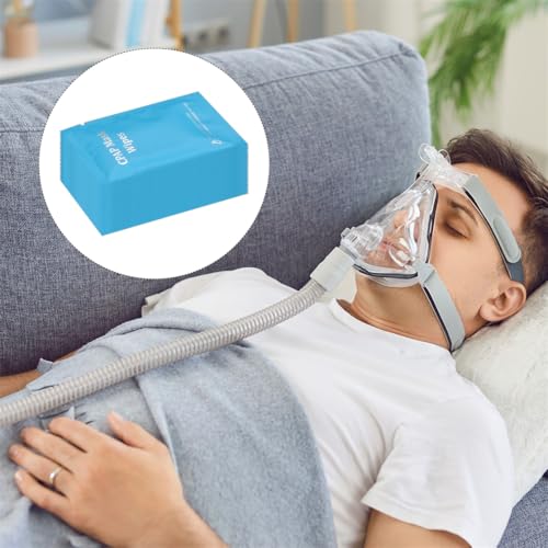 CPAP Mask Cleaning Wipes 100PCS Unscented Individual Mask Wet Wipes Alcohol-Free CPAP Cleaner for Full Face Masks Tube CPAP and Devices - Image 6