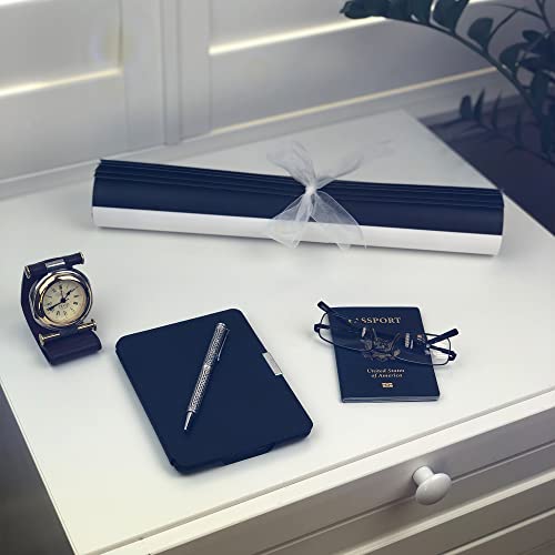 Scentennials Scented Drawer Liners - Black & White Stripes Print - 6 Sheets 16.5 X 22 Inch Non-Adhesive - Perfect For Closet Shelves And Dresser Drawers (Midnight Streak) #TOP3