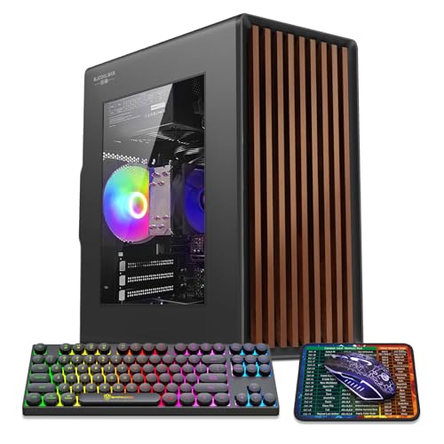 Image of Tower Business Desktop Computer PC - Intel 14th Generation Core i7-14650HX,16GB DDR4 3200 RAM, 1TB M.2 NVME SSD,Windows 11 Home,WiFi 5.0,HDMI,RJ-45,Wired Keyboard & Mouse.