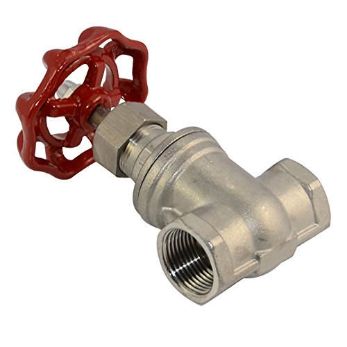 Válvula de compuerta de 3/4" alta resistencia SS 316 CF8M 3