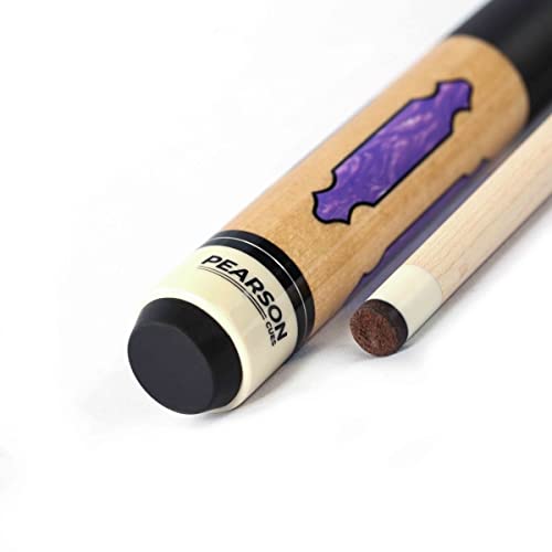 Taco de billar PEARSON League Series Purple 21 oz miniatura 3