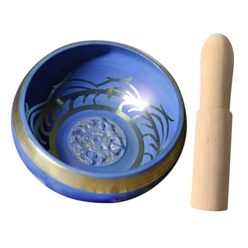 LIFKOME 1Set Singing Bowl Meditation Bowl for Yoga Chakra Healing and Mindfulness Includes Stick for Spiritual Relaxation and Decor