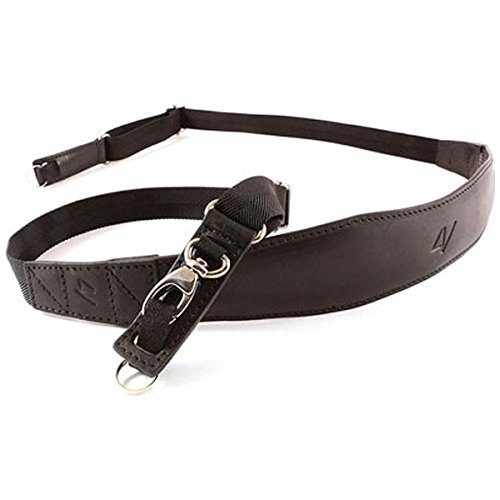 4V Design Piuma - Correa de Cuello para cámara, Color Negro