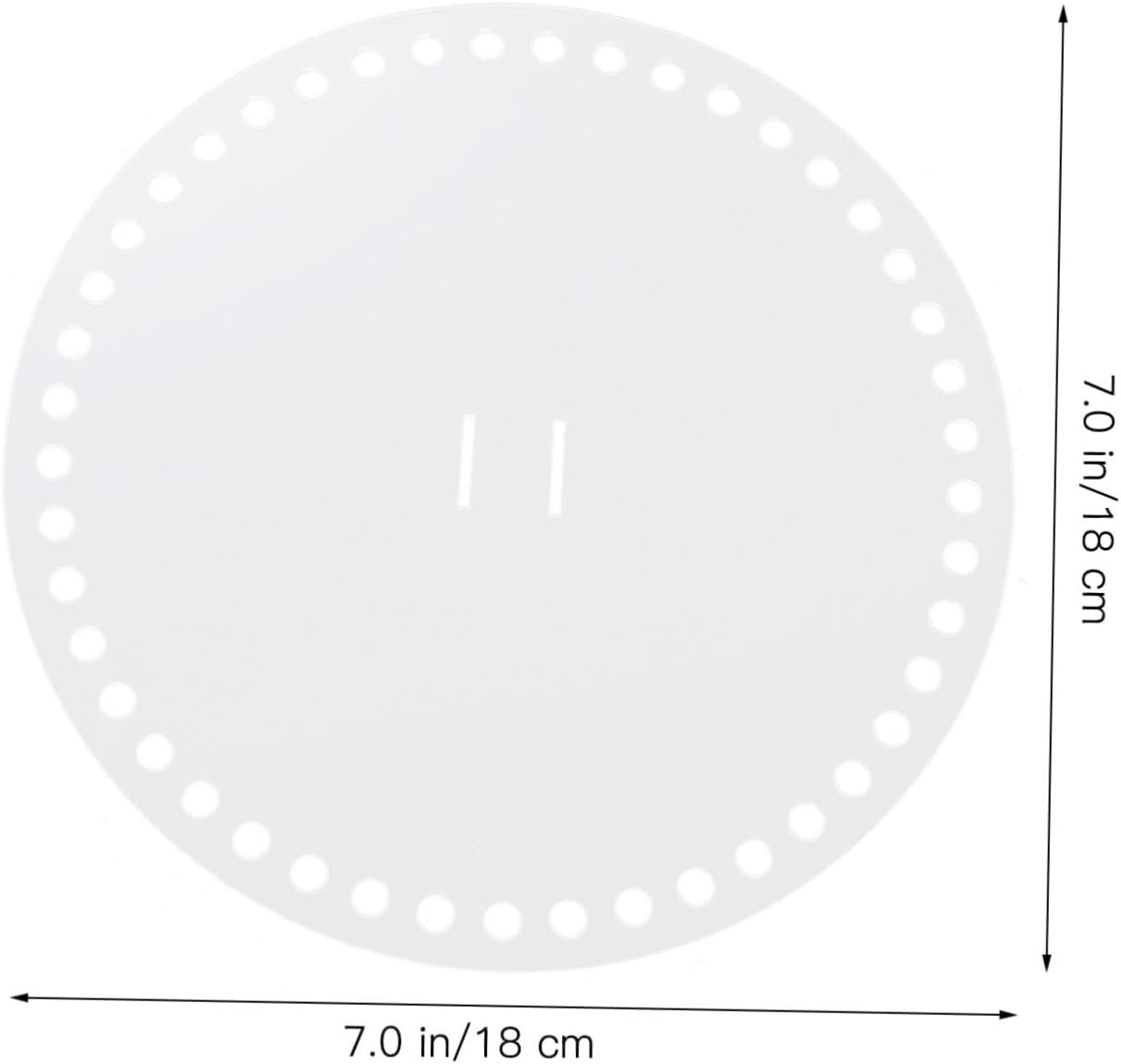 8pcs Acrylic Round Boards for Crochet Bag Handmade Bag Making